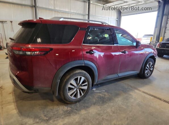 5N1DR3CC5NC272222 2022 NISSAN PATHFINDER Maroon Tył prawy