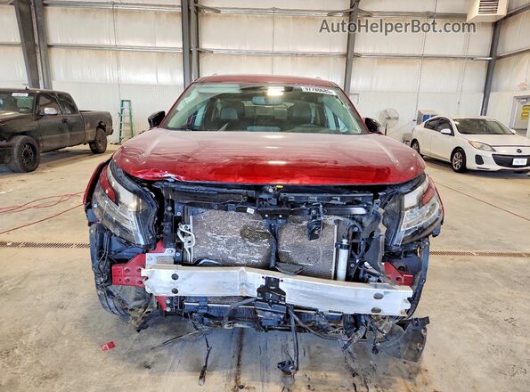 5N1DR3CC5NC272222 2022 NISSAN PATHFINDER Maroon Widok z przodu