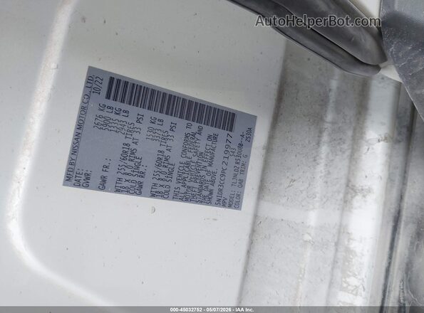5N1DR3CC9PC219977 2023 NISSAN PATHFINDER White Widok komory silnika