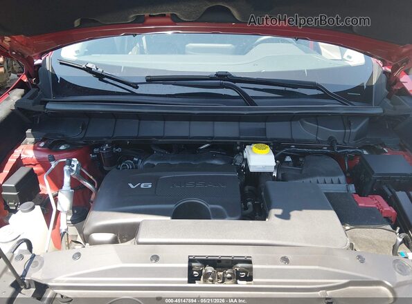 5N1DR3CD6PC207407 2023 NISSAN PATHFINDER Красный Вид сзади