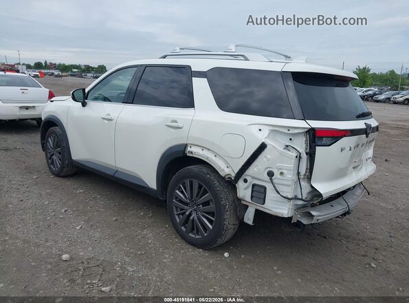 5N1DR3CD6PC228578 2023 NISSAN PATHFINDER Белый Задняя левая четверть