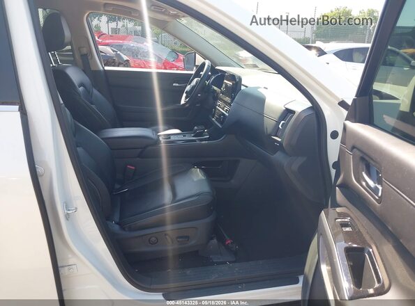 5N1DR3CD7PC210364 2023 NISSAN PATHFINDER White წინა სალონის ხედი
