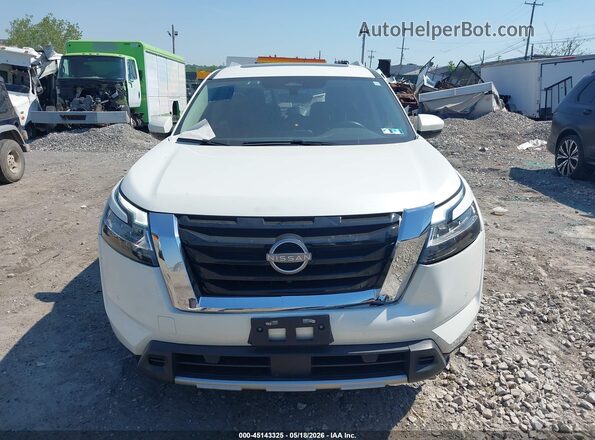 5N1DR3CD7PC210364 2023 NISSAN PATHFINDER White ხელსაწყოთა პანელის ხედი