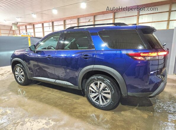 5N1DR3CE3TC222353 2026 NISSAN PATHFINDER Blue Trasero izquierdo