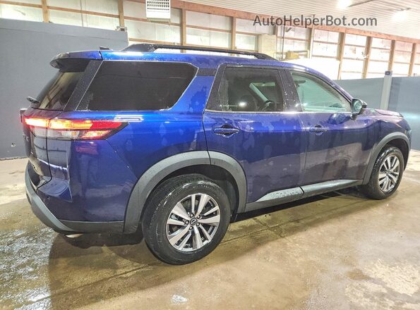5N1DR3CE3TC222353 2026 NISSAN PATHFINDER Blue Trasero derecho