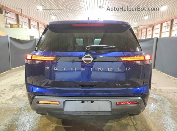 5N1DR3CE3TC222353 2026 NISSAN PATHFINDER Blue Vista trasera
