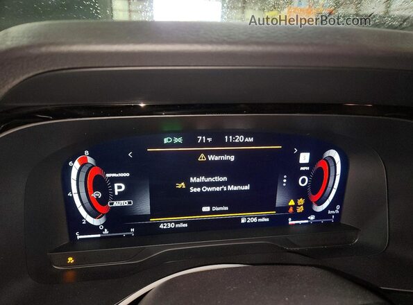 5N1DR3CE3TC222353 2026 NISSAN PATHFINDER Blue Vista del cuadro de instrumentos