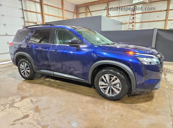5N1DR3CE3TC222353 2026 NISSAN PATHFINDER Blue Delantero derecho
