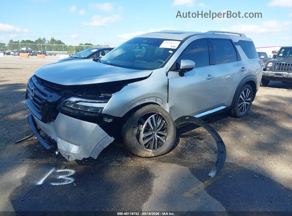 5N1DR3DG1SC244284 2025 NISSAN PATHFINDER Silver წინა მარცხენა ხედი სამი მეოთხედიდან