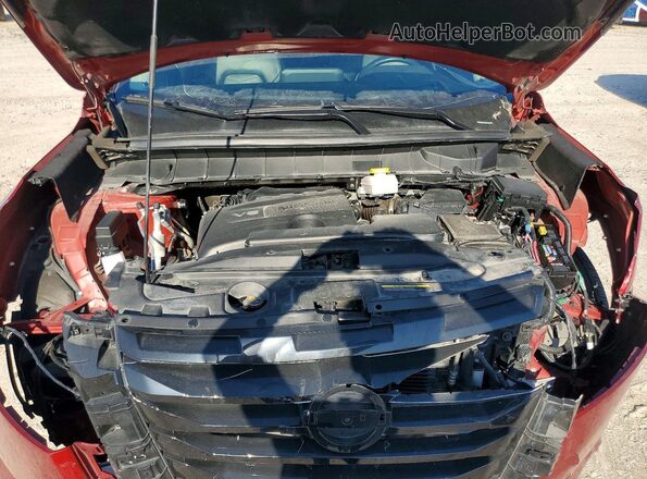 5N1DR3DH3PC252547 2023 NISSAN PATHFINDER Red ძრავის განყოფილების ხედი