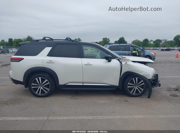5N1DR3DJ8PC205341 2023 NISSAN PATHFINDER White Widok wnętrza z tyłu