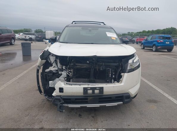 5N1DR3DJ8PC205341 2023 NISSAN PATHFINDER White Widok zestawu wskaźników