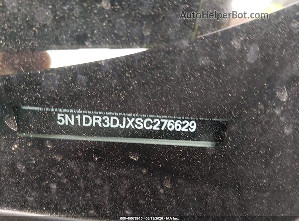 5N1DR3DJXSC276629 2025 NISSAN PATHFINDER Blue ძრავის განყოფილების ხედი