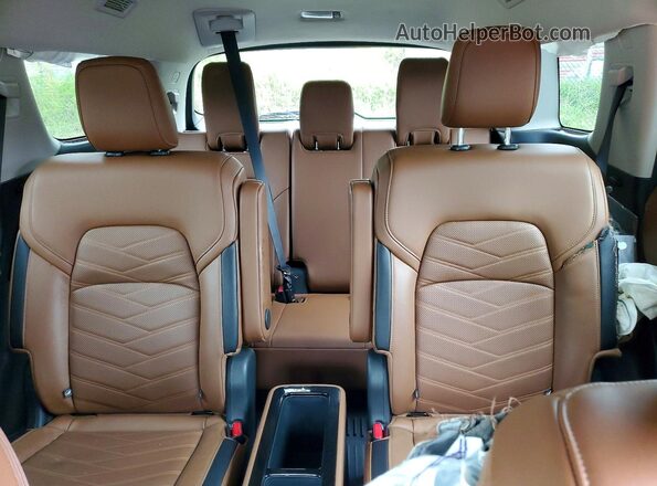 5N1DR3DK8SC222092 2025 NISSAN PATHFINDER Gray უკანა სავარძლების ხედი