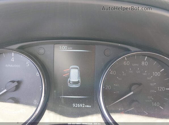 5N1ET2MT8HC804713 2017 NISSAN ROGUE HYBRID White Սալոնի 360 աստիճան տեսք