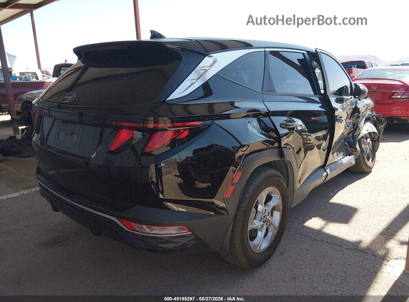 5NMJA3AE8NH066980 2022 HYUNDAI TUCSON SE Black Trasero derecho
