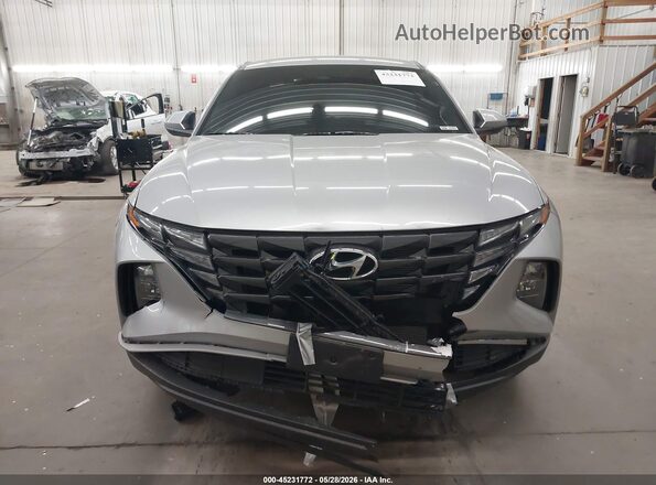 5NMJACAE2PH248239 2023 HYUNDAI TUCSON Gray უკანა სალონის ხედი