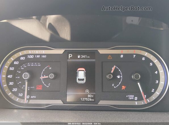 5NMJACAE8PH176771 2023 HYUNDAI TUCSON Silver Հետևի նստատեղերի տեսք