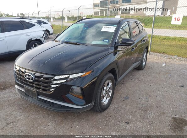 5NMJB3AE0NH075718 2022 HYUNDAI TUCSON Черный Передняя левая четверть