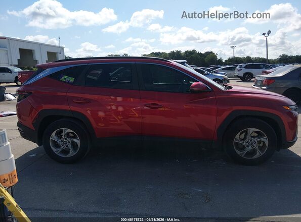 5NMJB3AE2NH143923 2022 HYUNDAI TUCSON Red Vista interior trasera