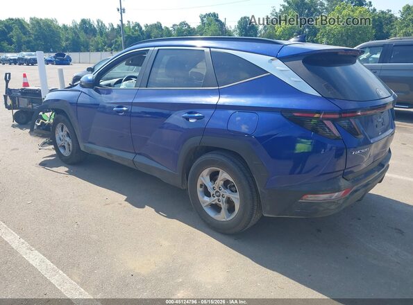 5NMJB3AE3NH117170 2022 HYUNDAI TUCSON Blue Trasero izquierdo