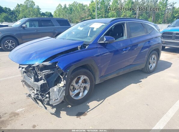5NMJB3AE3NH117170 2022 HYUNDAI TUCSON Blue Vista tres cuartos delantera izquierda