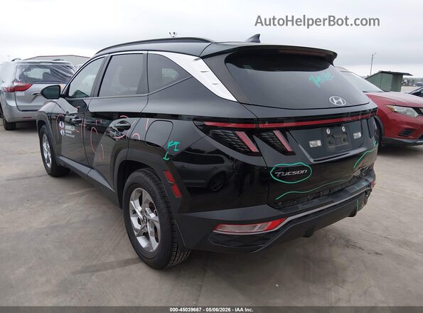 5NMJB3AE5NH037725 2022 HYUNDAI TUCSON Черный Задняя левая четверть