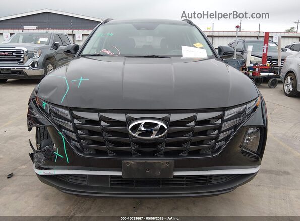 5NMJB3AE5NH037725 2022 HYUNDAI TUCSON Черный Вид задней части салона