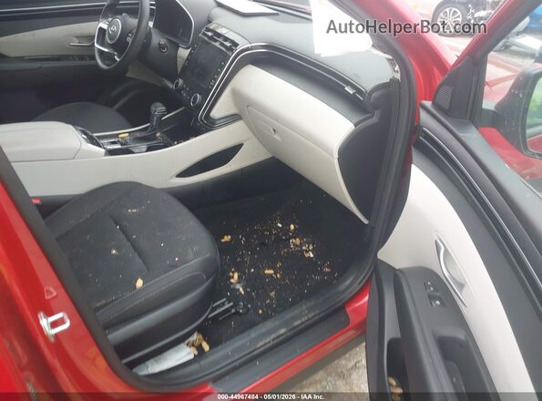 5NMJB3AE8NH109825 2022 HYUNDAI TUCSON Red Вид салону спереду