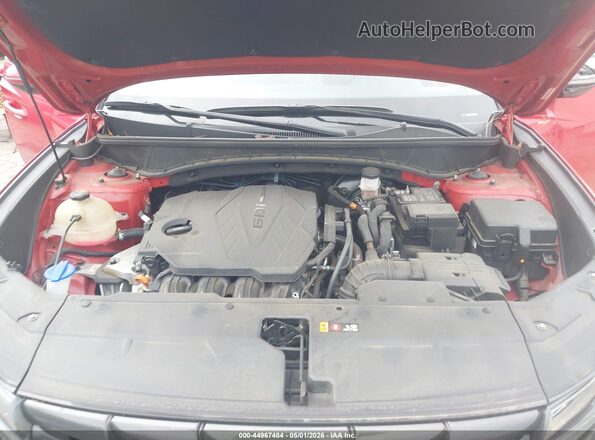 5NMJB3AE8NH109825 2022 HYUNDAI TUCSON Red Вид ззаду