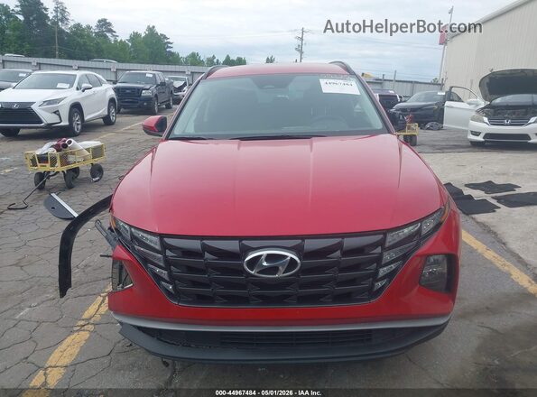 5NMJB3AE8NH109825 2022 HYUNDAI TUCSON Red Вид панелі приладів