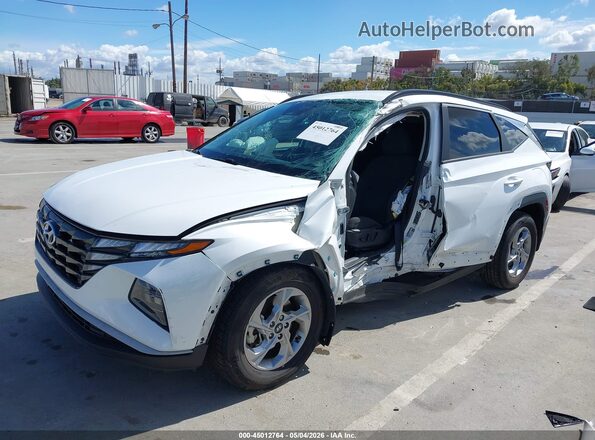 5NMJB3AE8NH146003 2022 HYUNDAI TUCSON White Front left