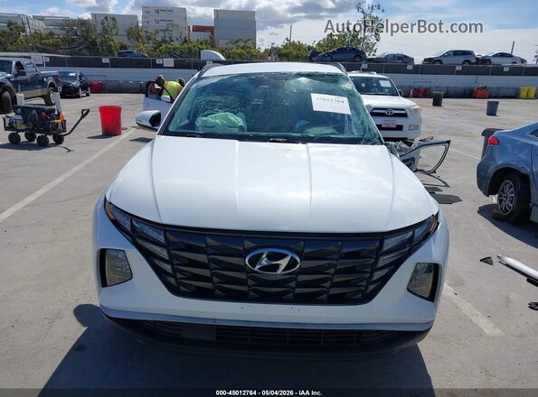 5NMJB3AE8NH146003 2022 HYUNDAI TUCSON White Instrument cluster view