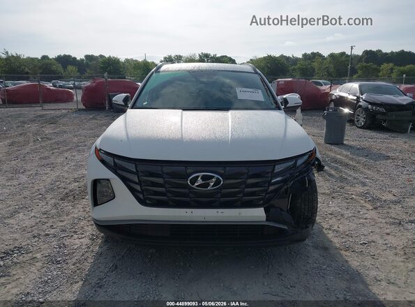 5NMJB3AE9NH081386 2022 HYUNDAI TUCSON White ხელსაწყოთა პანელის ხედი