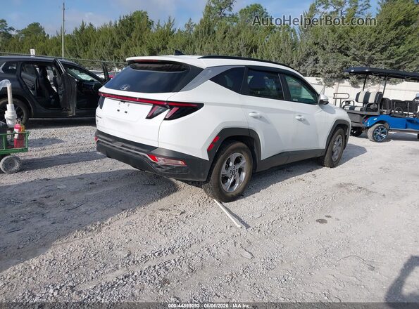 5NMJB3AE9NH081386 2022 HYUNDAI TUCSON White უკანა მარჯვენა