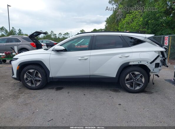 5NMJB3DE5SH555860 2025 HYUNDAI TUCSON White Vista interior de 360 grados