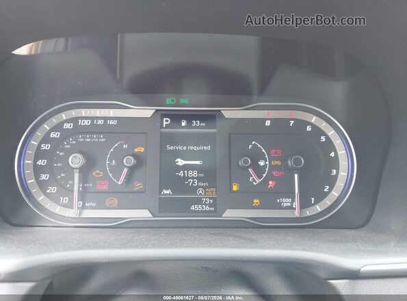 5NMJB3DE7RH314117 2024 HYUNDAI TUCSON Gray Հետևի նստատեղերի տեսք
