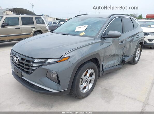 5NMJB3DE7RH314117 2024 HYUNDAI TUCSON Gray Առջևի ձախ երեք քառորդ տեսարան