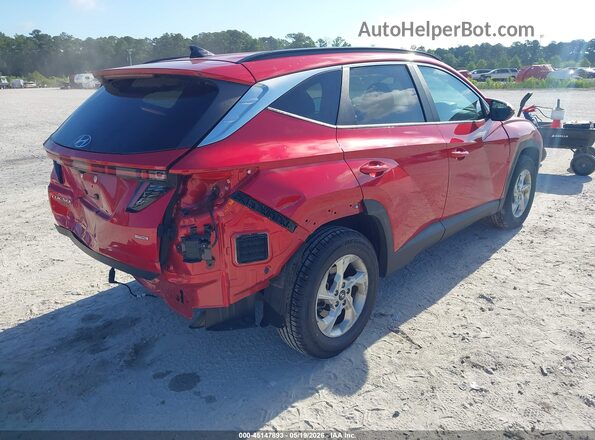 5NMJBCAE0NH132385 2022 HYUNDAI TUCSON Burgundy Задня права чверть