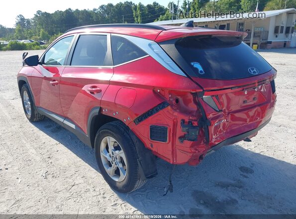 5NMJBCAE0NH132385 2022 HYUNDAI TUCSON Burgundy Задня ліва чверть