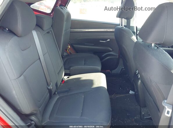 5NMJBCAE0NH132385 2022 HYUNDAI TUCSON Burgundy Вид наклейки з VIN-кодом