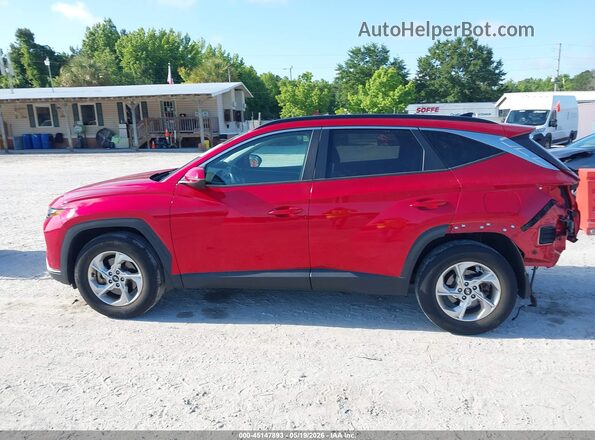 5NMJBCAE0NH132385 2022 HYUNDAI TUCSON Burgundy 