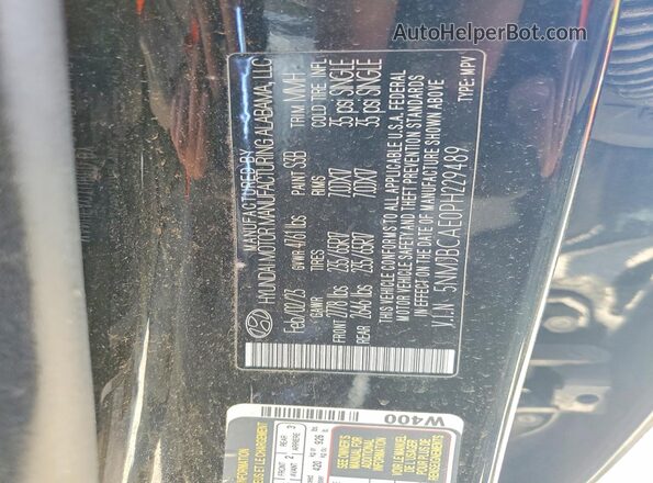 5NMJBCAE0PH229489 2023 HYUNDAI TUCSON Black 