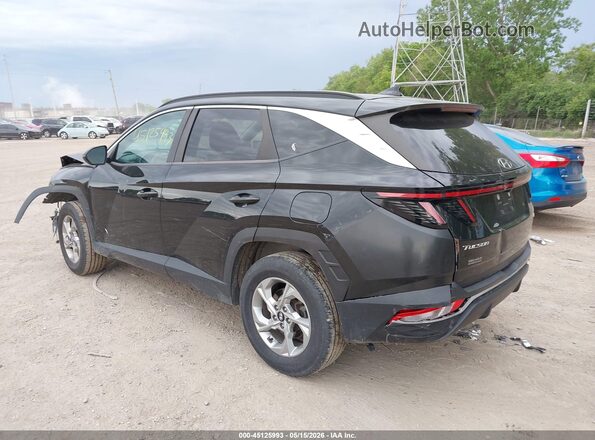 5NMJBCAE1NH037995 2022 HYUNDAI TUCSON Black Rear left