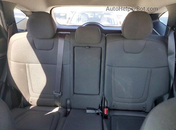5NMJBCAE4NH132857 2022 HYUNDAI TUCSON Gray Widok tylnych siedzeń