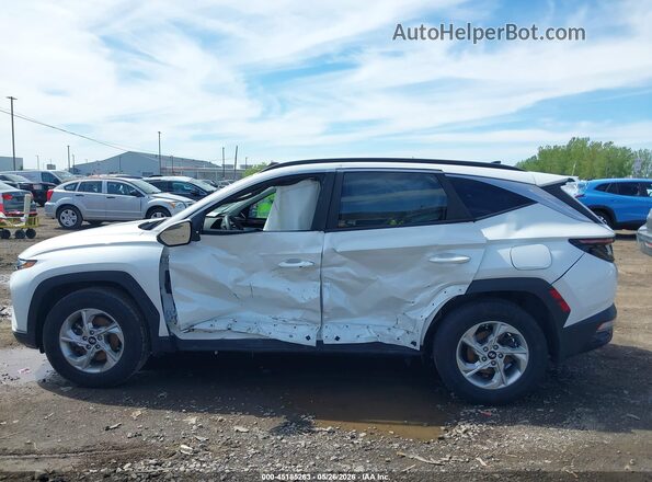 5NMJBCAE4NH154356 2022 HYUNDAI TUCSON White Vista interior de 360 grados