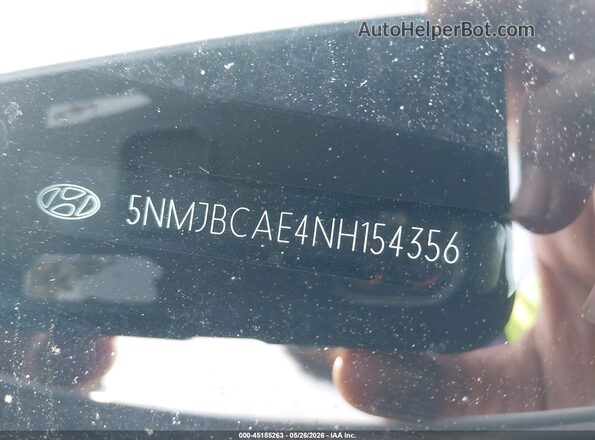 5NMJBCAE4NH154356 2022 HYUNDAI TUCSON White Vista del compartimento del motor