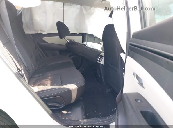 5NMJBCAE4NH154356 2022 HYUNDAI TUCSON White Vista de la etiqueta del VIN