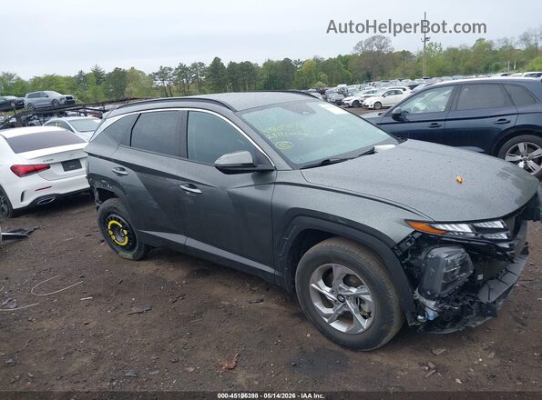 5NMJBCAE4PH234534 2023 HYUNDAI TUCSON Gray Rear interior view