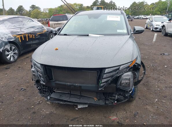 5NMJBCAE4PH234534 2023 HYUNDAI TUCSON Gray Instrument cluster view